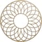 Ekena Millwork Cannes Wood Fretwork Pierced Ceiling Medallion, Hickory, 38"OD x 13"ID x 3/8"T CMWP38X38X0375CNHI - alternate 1